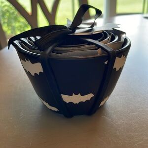 Rae Dunn Black Measuring Cups with Bats